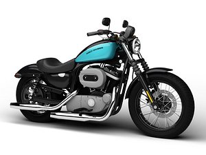 harley-davidson xl1200 sportster nightster 3d c4d