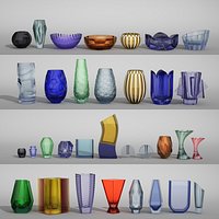 Moser Vases (33 items)