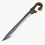 Fantasy RPG Sword Blade Knife Cleaver Longsword Shortsword Falchion Gladius Cutlass Jian Claymore Broadsword Katana Odachi Shamshir Scimitar Machete Saber Flamberge Zweihander Sappara Khopesh Seax Collection