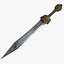 Fantasy RPG Sword Blade Knife Cleaver Longsword Shortsword Falchion Gladius Cutlass Jian Claymore Broadsword Katana Odachi Shamshir Scimitar Machete Saber Flamberge Zweihander Sappara Khopesh Seax Collection