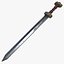 Fantasy RPG Sword Blade Knife Cleaver Longsword Shortsword Falchion Gladius Cutlass Jian Claymore Broadsword Katana Odachi Shamshir Scimitar Machete Saber Flamberge Zweihander Sappara Khopesh Seax Collection