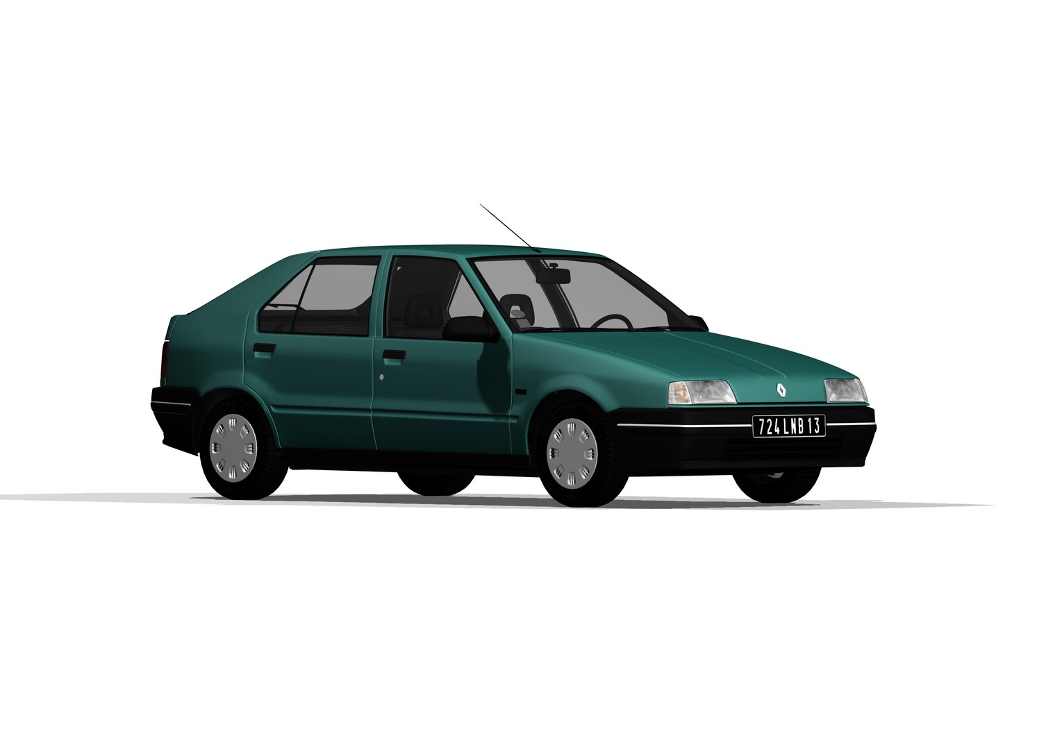 Renault 19 TR 3D Model - TurboSquid 2043406