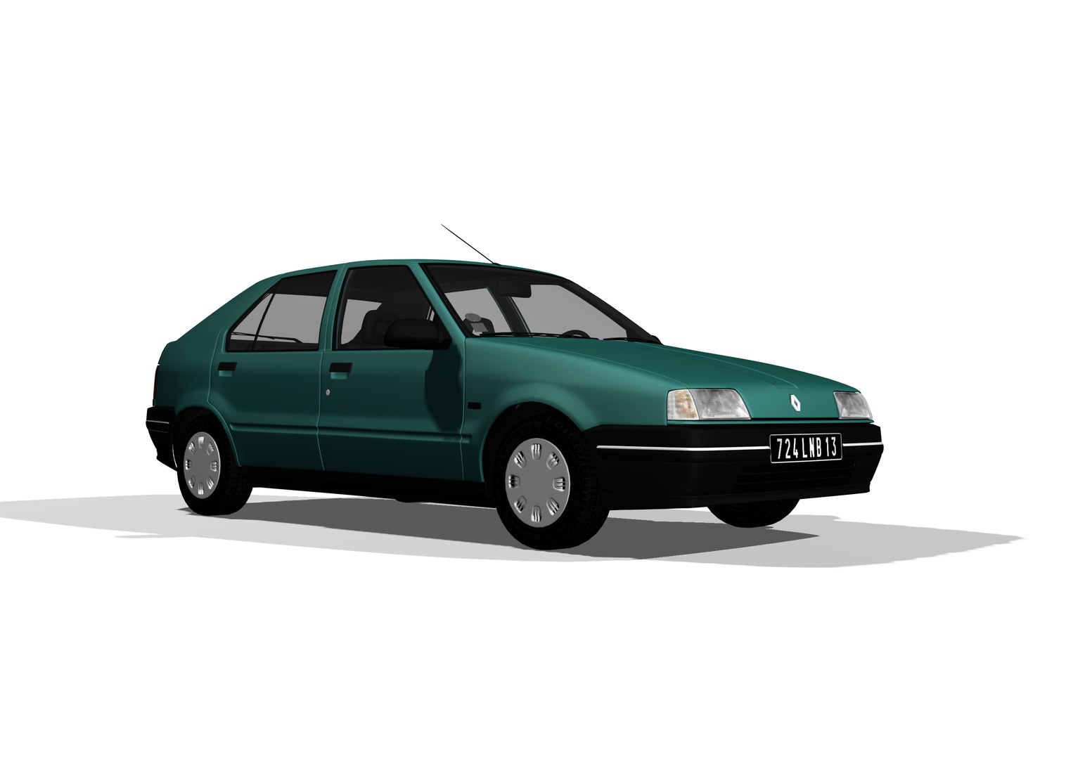 Renault 19 TR 3D Model - TurboSquid 2043406