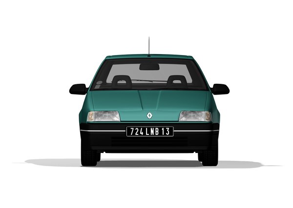 modelo 3d Renault 19 TR - TurboSquid 2043406