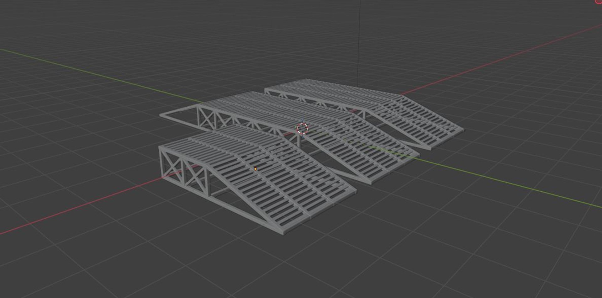 3D Modular Ramp Set 02 3D Model - TurboSquid 2529854