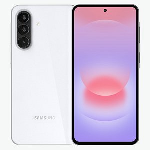 3D model Samsung Galaxy A37 Awesome White