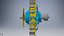 Motor radial de 9 cilindros