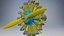 Motor radial de 9 cilindros
