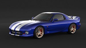 3D model rx7 viper max
