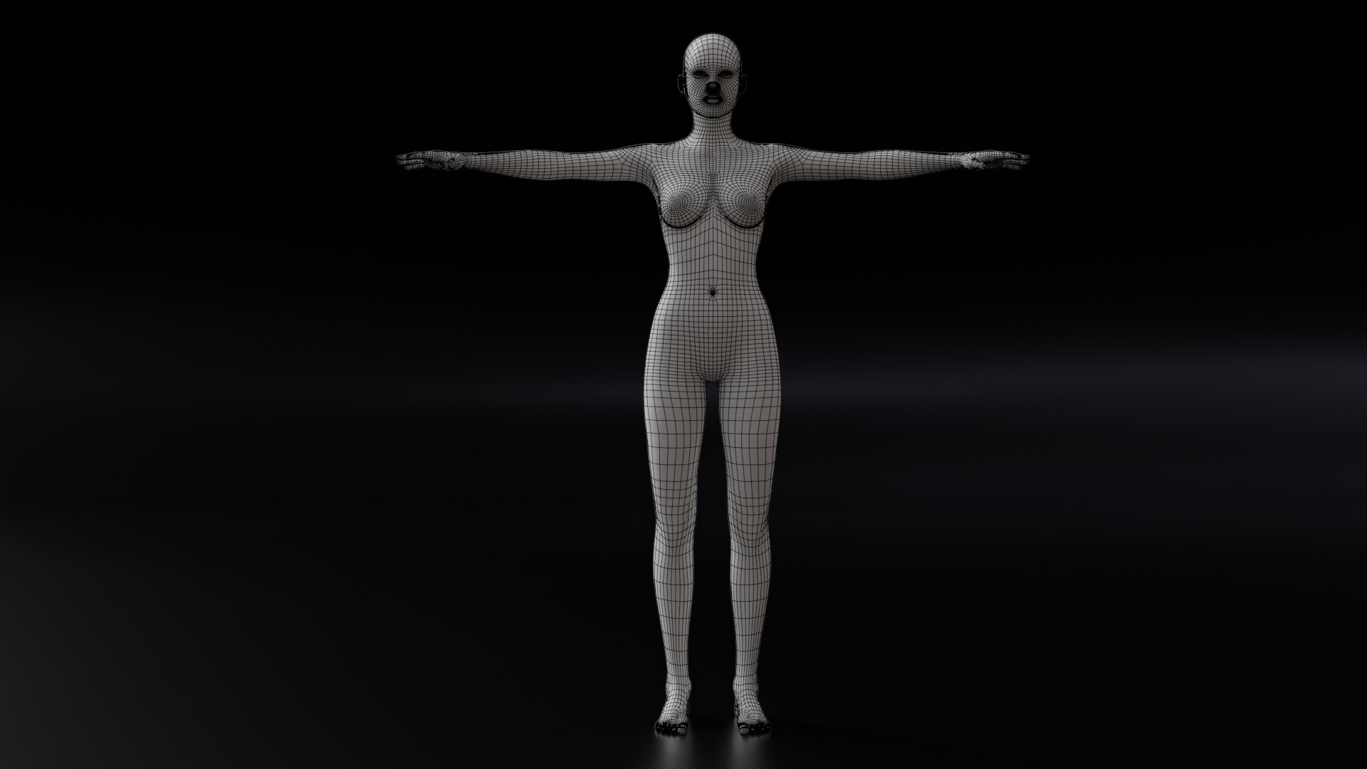 Female Base Mesh 3D - TurboSquid 2106010