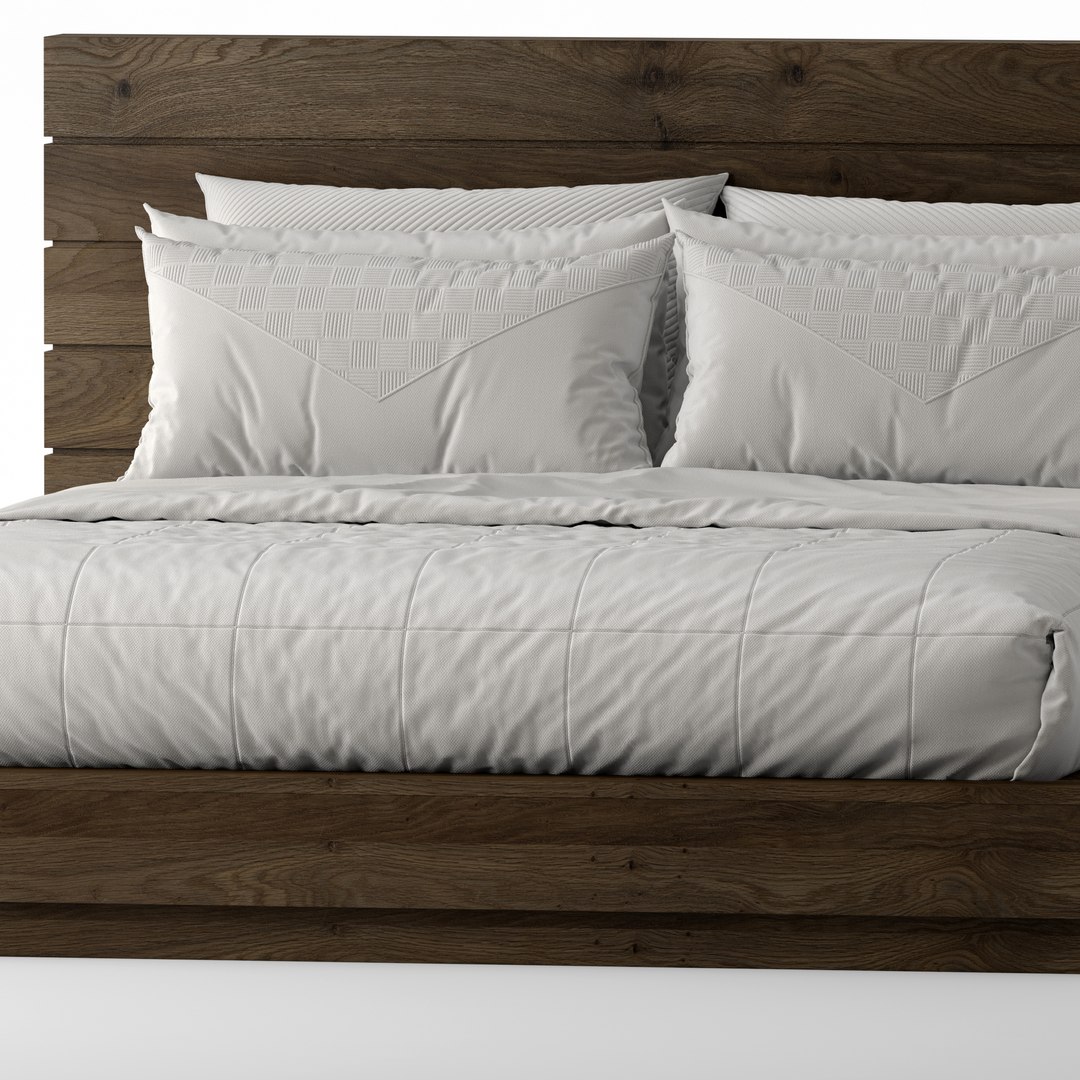 Oimbra Platform Bed By Furniture Of America 3D Model - TurboSquid 1831643