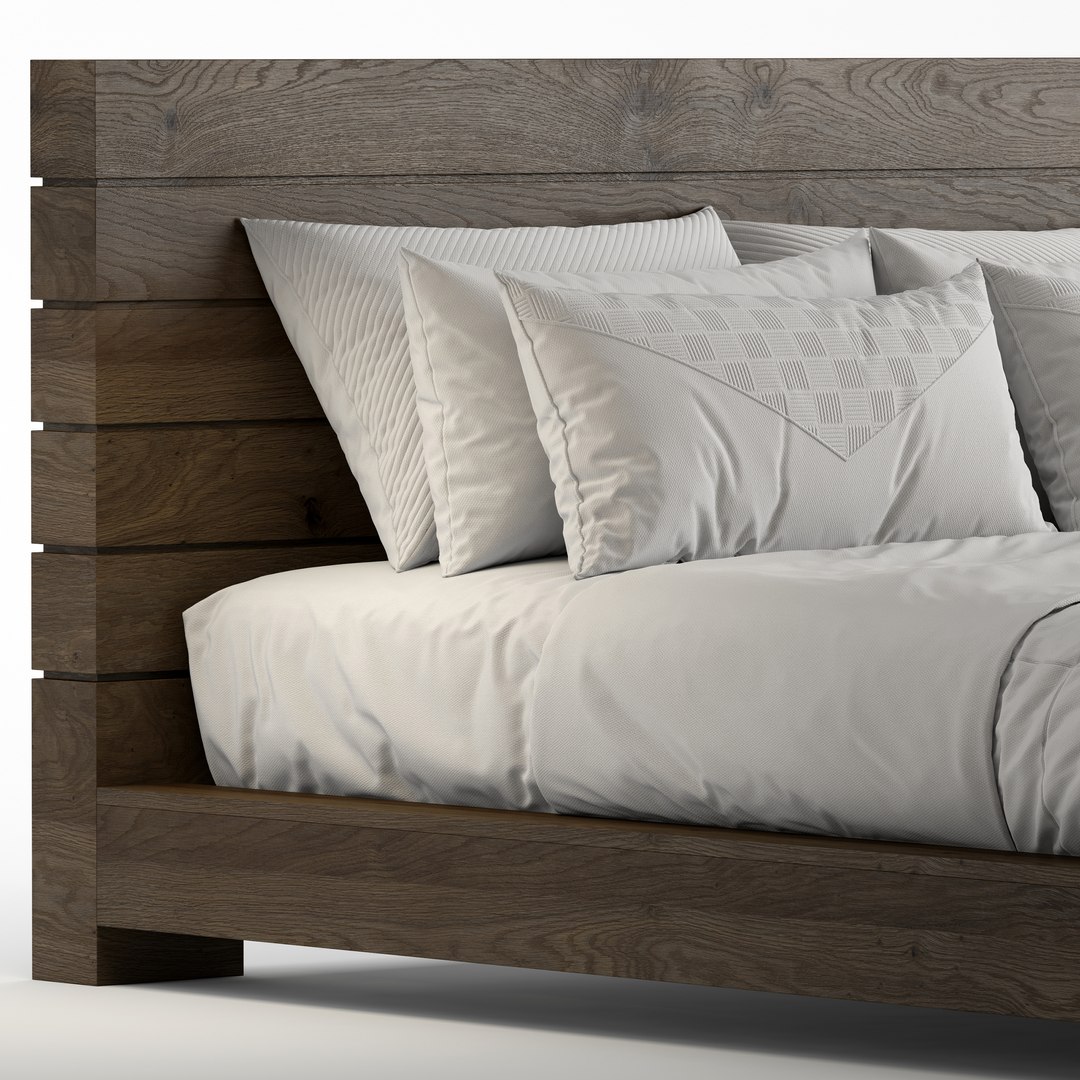 Oimbra Platform Bed By Furniture Of America 3D Model - TurboSquid 1831643