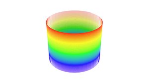 Animated Slinky 3D model