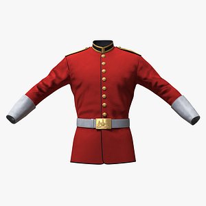 3D british cavalry life guard
