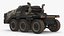 Camion militare di fantascienza sporco