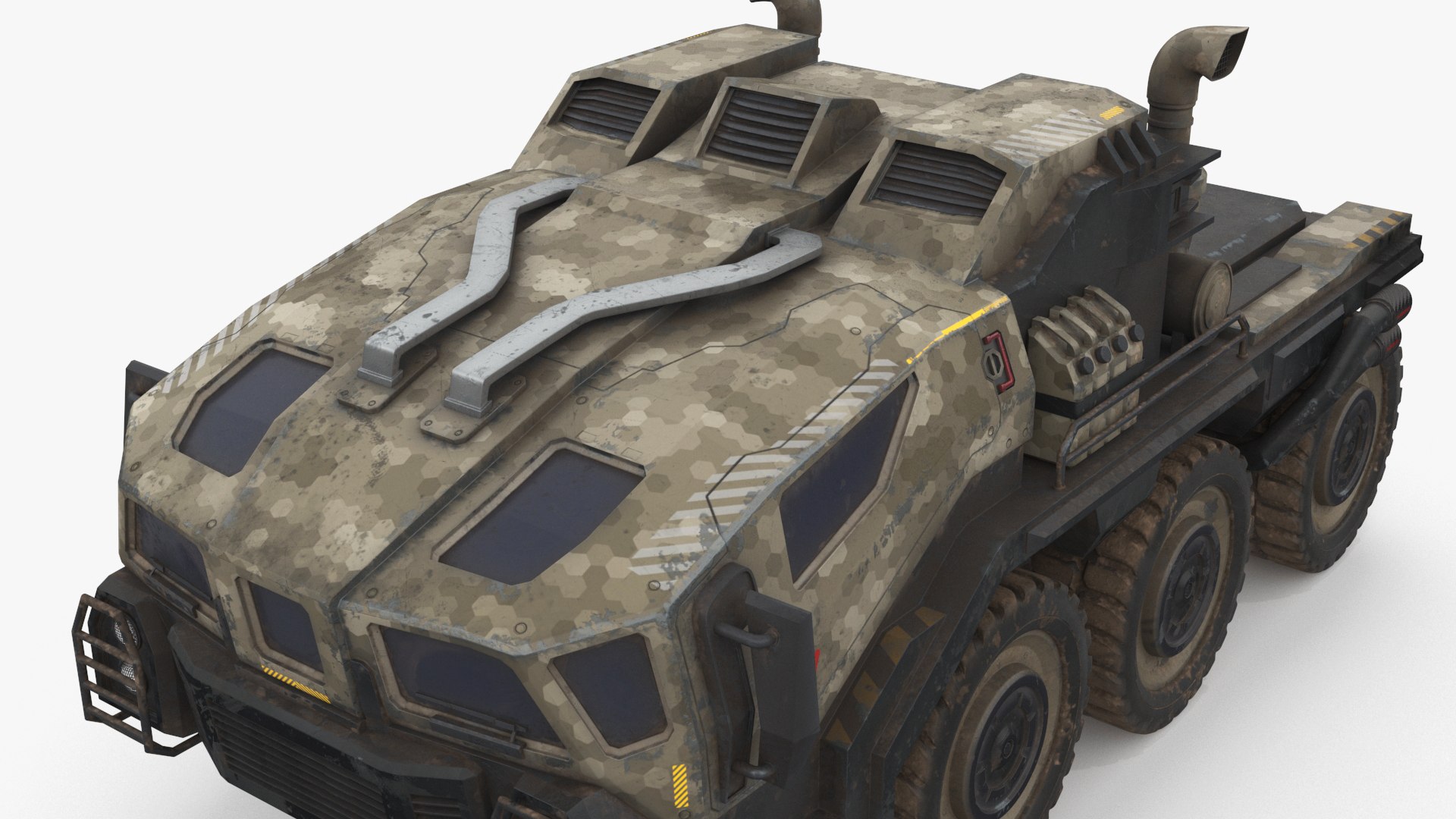 Sci Fi Military Truck Dirty 3D model https://p.turbosquid.com/ts-thumb/1b/jXYLC8/gn/scifimilitarytruckdirtyvray3dmodel018/jpg/1721601048/1920x1080/fit_q87/9bfae7177d61185d1c162a54f30bb1cfd6ceb7b0/scifimilitarytruckdirtyvray3dmodel018.jpg