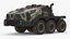 Camion militare di fantascienza sporco