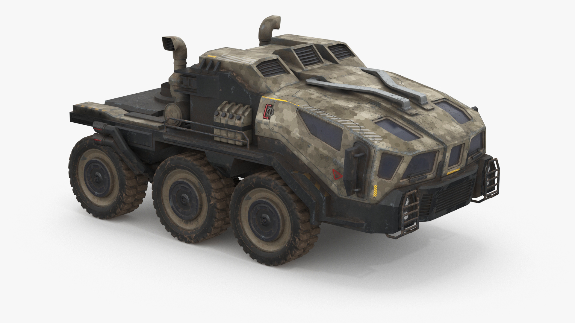 Sci Fi Military Truck Dirty 3D model https://p.turbosquid.com/ts-thumb/1b/jXYLC8/m4/sci_fi_military_truck_dirty_360/jpg/1721600807/1920x1080/turn_fit_q99/3af0b8266563f2443f0295c17f1db88d7238e484/sci_fi_military_truck_dirty_360-1.jpg