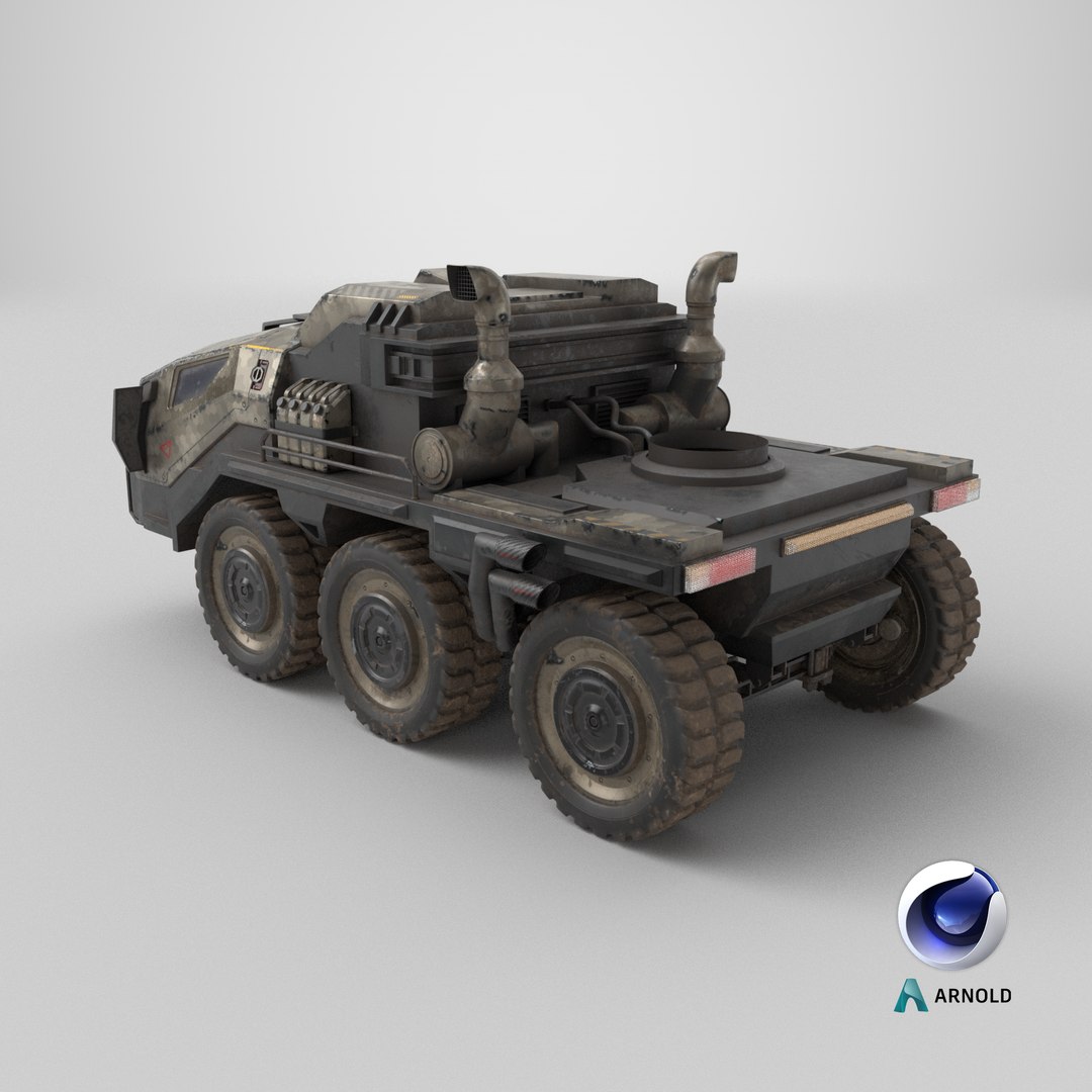 Sci Fi Military Truck Dirty 3D model https://p.turbosquid.com/ts-thumb/1b/jXYLC8/n1/stemcell_cinema_4d_arnold_render/png/1725886304/1920x1080/fit_q87/b3c6084684e5985ec80f9d09dbe74799db190e4b/stemcell_cinema_4d_arnold_render.jpg