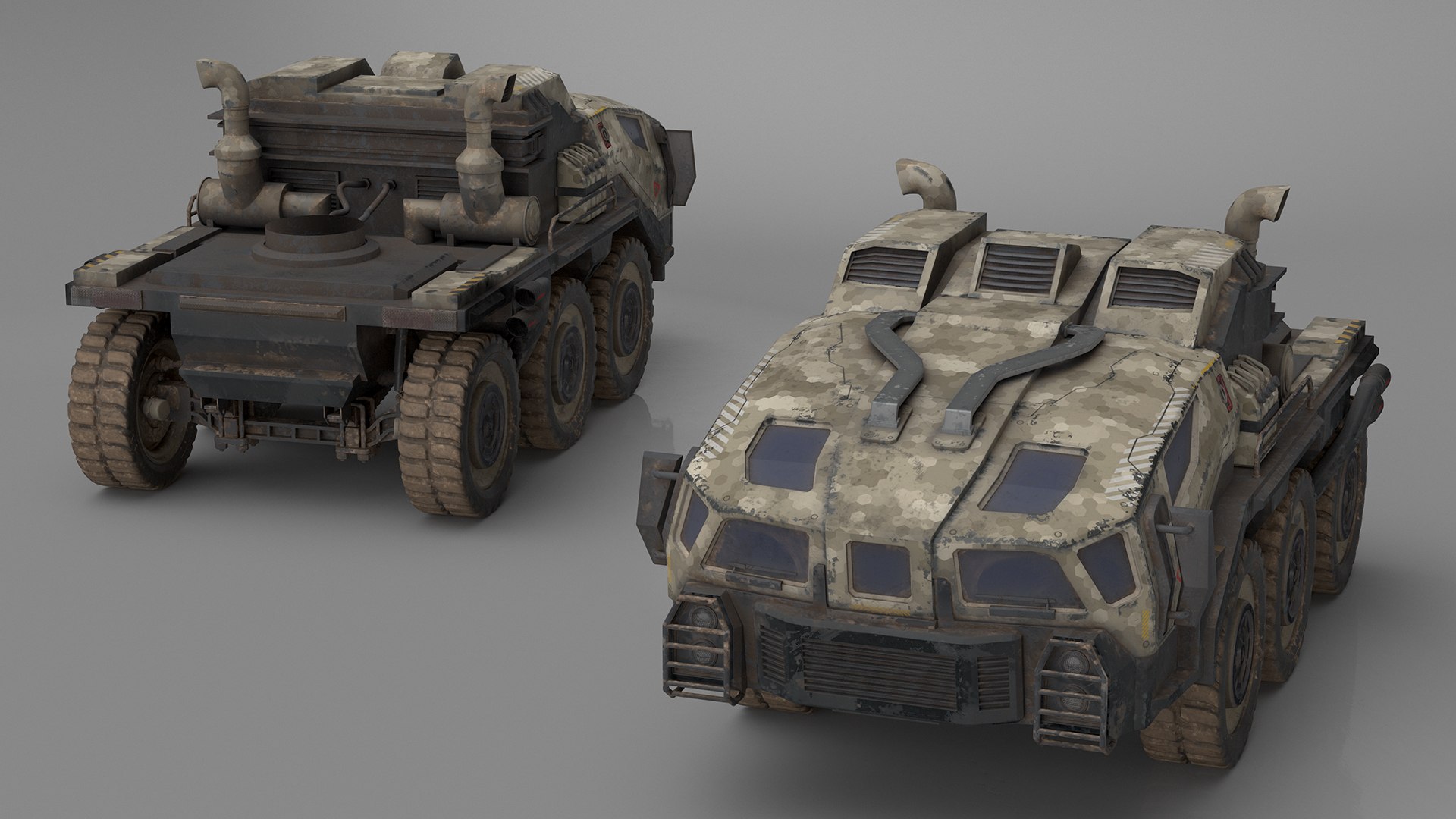 Sci Fi Military Truck Dirty 3D model https://p.turbosquid.com/ts-thumb/1b/jXYLC8/xR/scifimilitarytruckdirtyvray3dmodel013/jpg/1721601031/1920x1080/fit_q87/bee7b52652372c3b2ebd96701c0599406c73e298/scifimilitarytruckdirtyvray3dmodel013.jpg