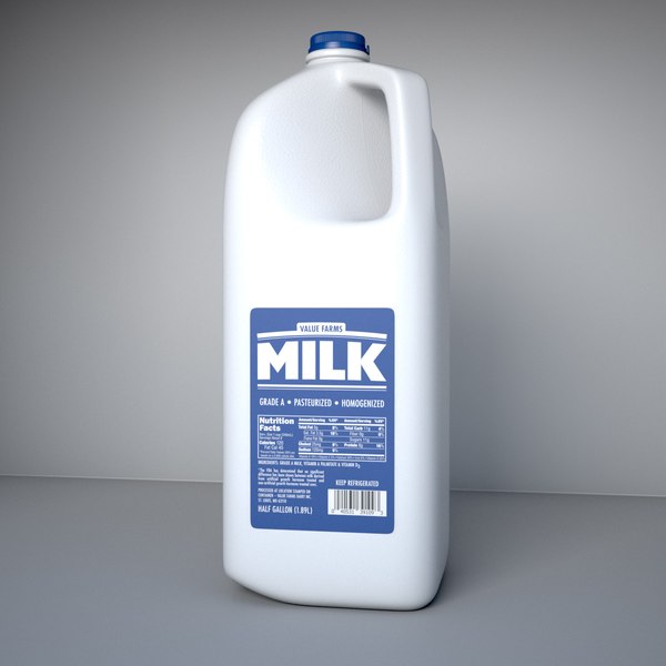 Milk jug - 3D - TurboSquid 1155771