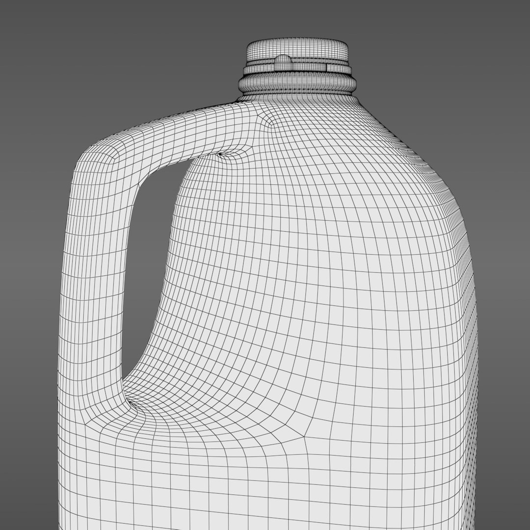 Milk jug - 3D - TurboSquid 1155771