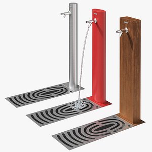 Artformurban drinking fountain Fuente 3D