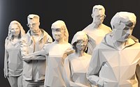 VectorPeople Sixpack 001 rigged