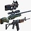 Small Weapon Pack vol 02 - Low Poly Mobile Ready