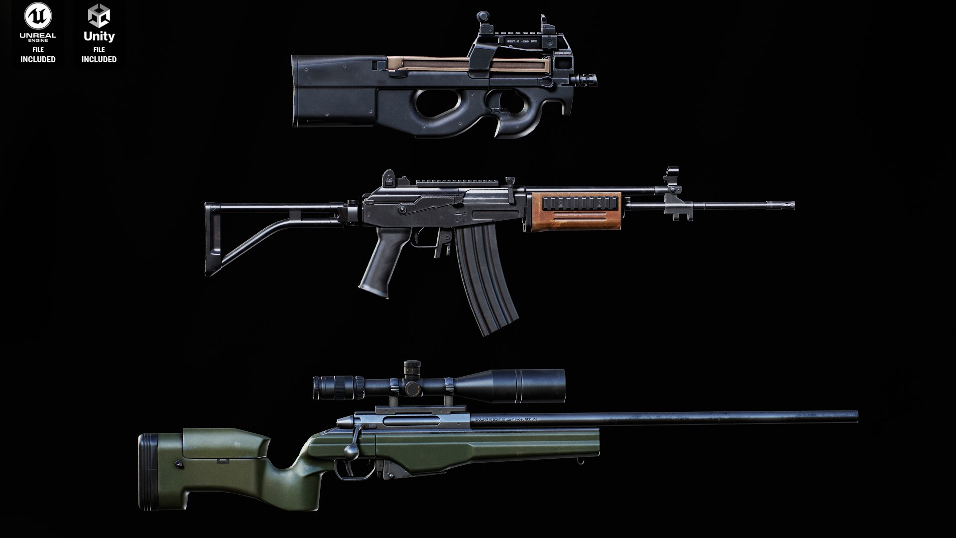 Small Weapon Pack vol 02 - Low Poly Mobile Ready model https://p.turbosquid.com/ts-thumb/1c/8YBX6e/Yr/1/png/1731628466/1920x1080/fit_q87/b1f82cfd03a6ce48fbbcdb2899261a8e218fa696/1.jpg