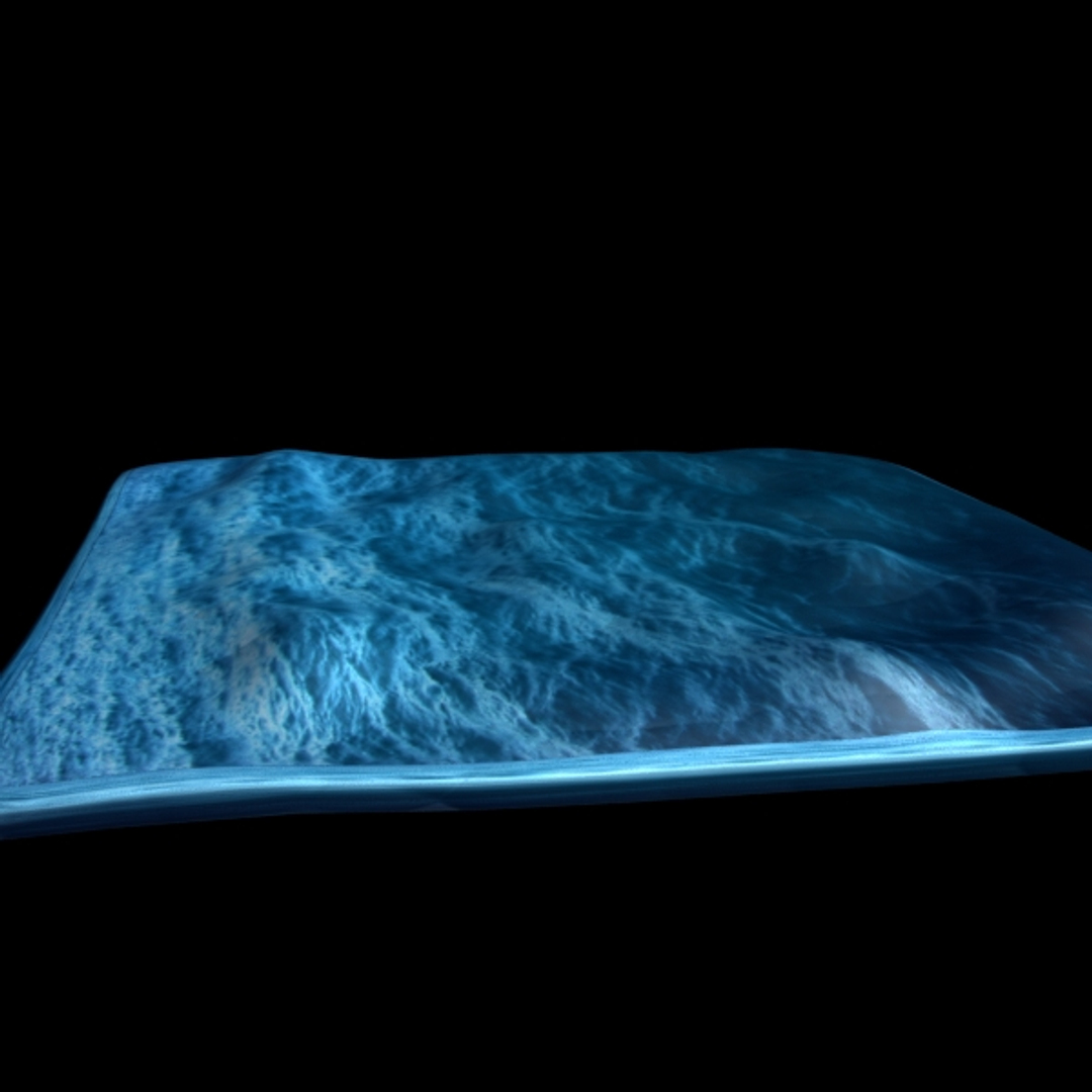 3d Pre-storm Ocean Model