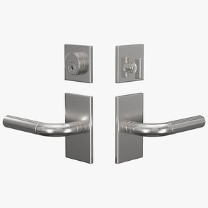 Tumalo Nickel Square Deadbolt