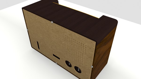 AntiqueRadio 3D model - TurboSquid 1743302