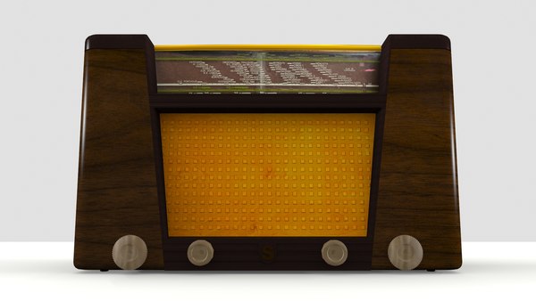 AntiqueRadio 3D model - TurboSquid 1743302