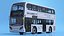 Enviro400 Double Decker Bus Simple Interior 3D