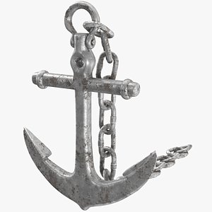 Rusted Ship Anchor