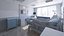 Hospital Patient Ward Room 4 model