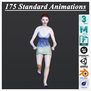 175 STANDARD ANIMATIONS 3D model