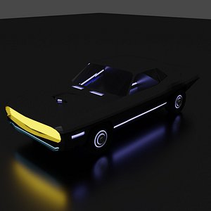 3D model muscle car
