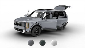 Kia Telluride SX-Prestige 2026 HQ 3d model model