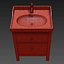 IKEA HEMNES RATTVIKEN Mobile lavabo con 2 cassetti