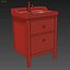 IKEA HEMNES RATTVIKEN Mobile lavabo con 2 cassetti