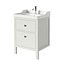 IKEA HEMNES RATTVIKEN Mobile lavabo con 2 cassetti