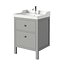 IKEA HEMNES RATTVIKEN Mobile lavabo con 2 cassetti