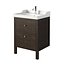IKEA HEMNES RATTVIKEN Mobile lavabo con 2 cassetti