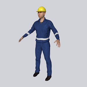 construction worker model