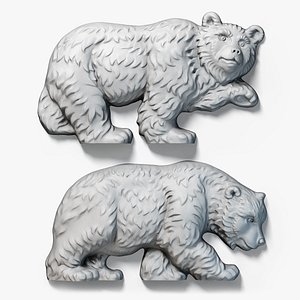Walking Bears (Bas-relief)
