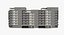 Conjunto de 4 edificios de apartamentos 10