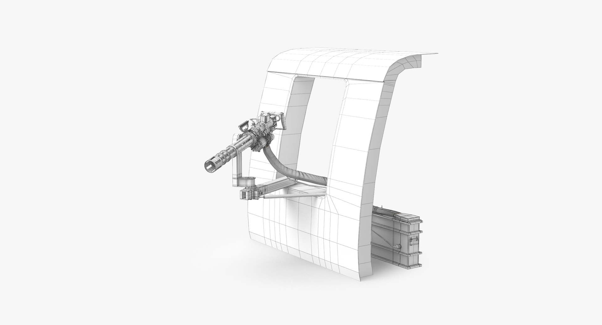m134 helicopter mount clean 3D model https://p.turbosquid.com/ts-thumb/1c/orWUjN/S3MK17Hq/360wire/jpg/1541446154/1920x1080/turn_fit_q99/64a969357d689e2c568ec47b95c4113b6ad627b6/360wire-1.jpg