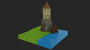 medieval watermill water max
